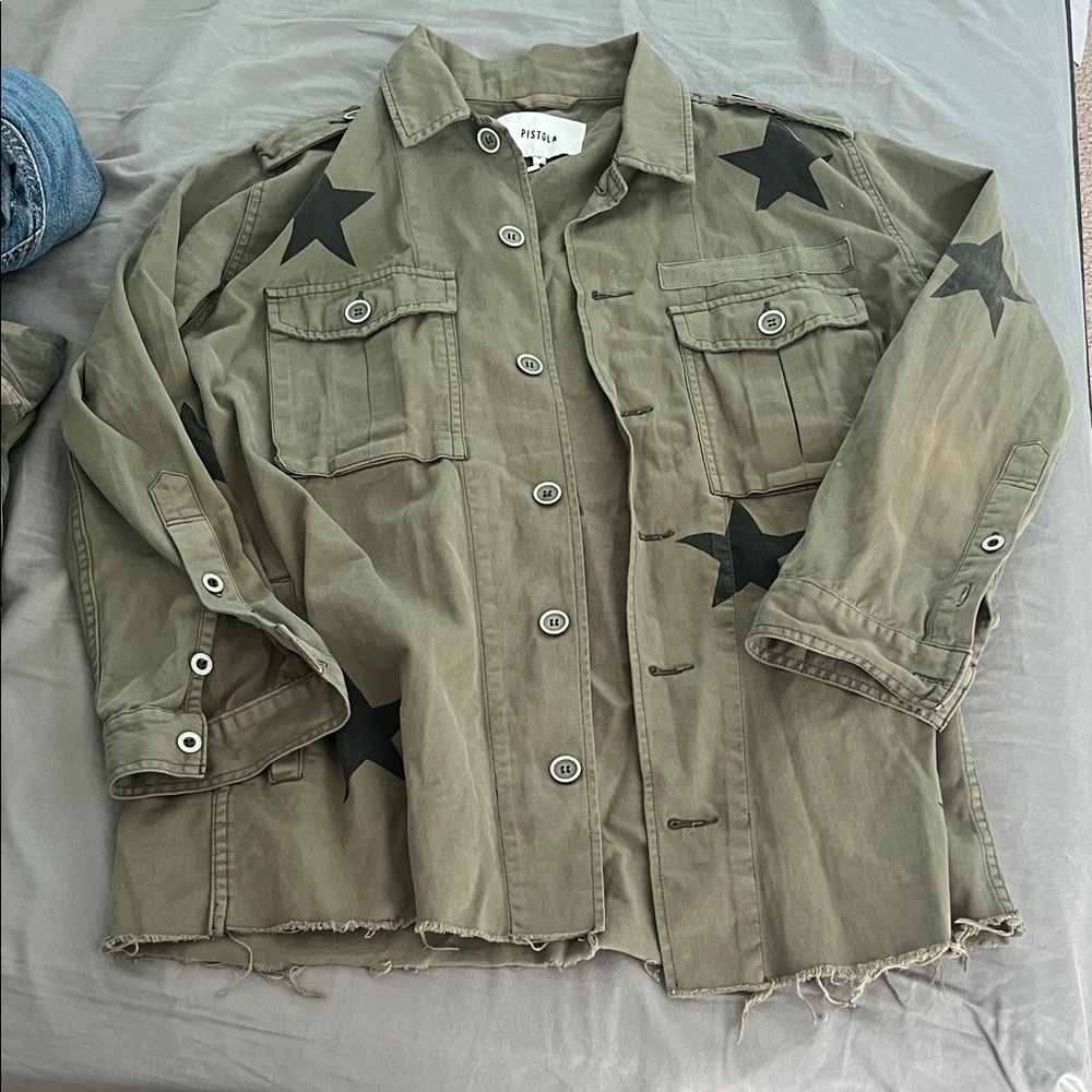 Pistola Olive Star Utility Jacket